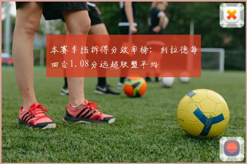 本赛季挡拆得分效率榜：利拉德每回合1.08分远超联盟平均